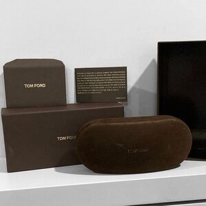TOM Ford Velvet Sunglasses Eyeglasses Case, Box, Envelope​​​​​​